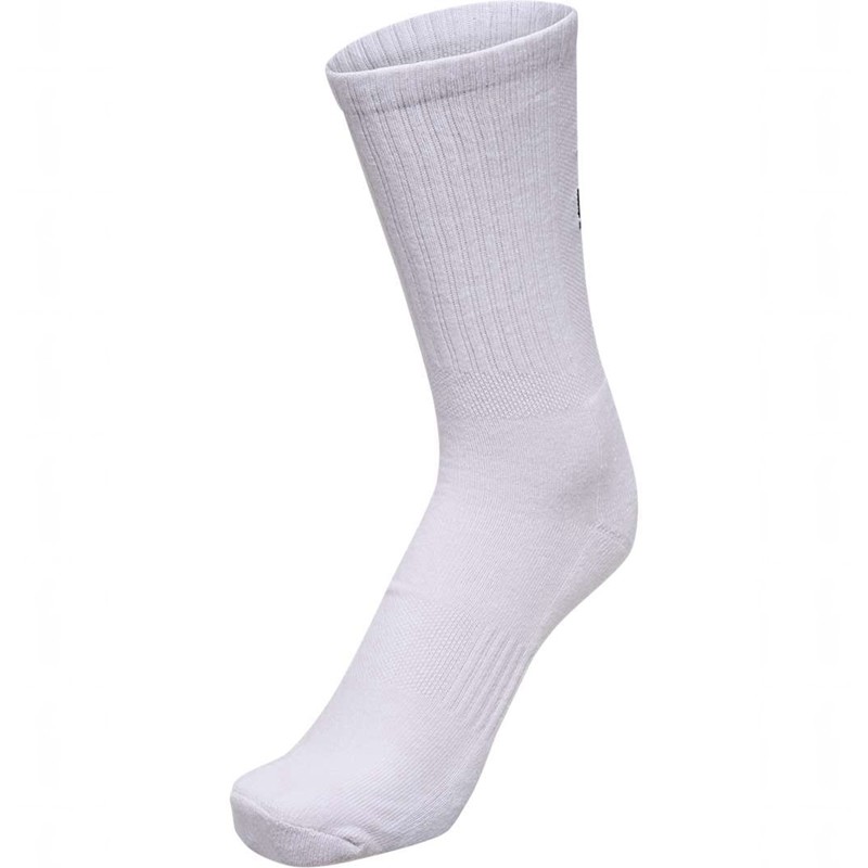 Hummel 3-pack Chevrons Socken Damen Weiß | 615766-891