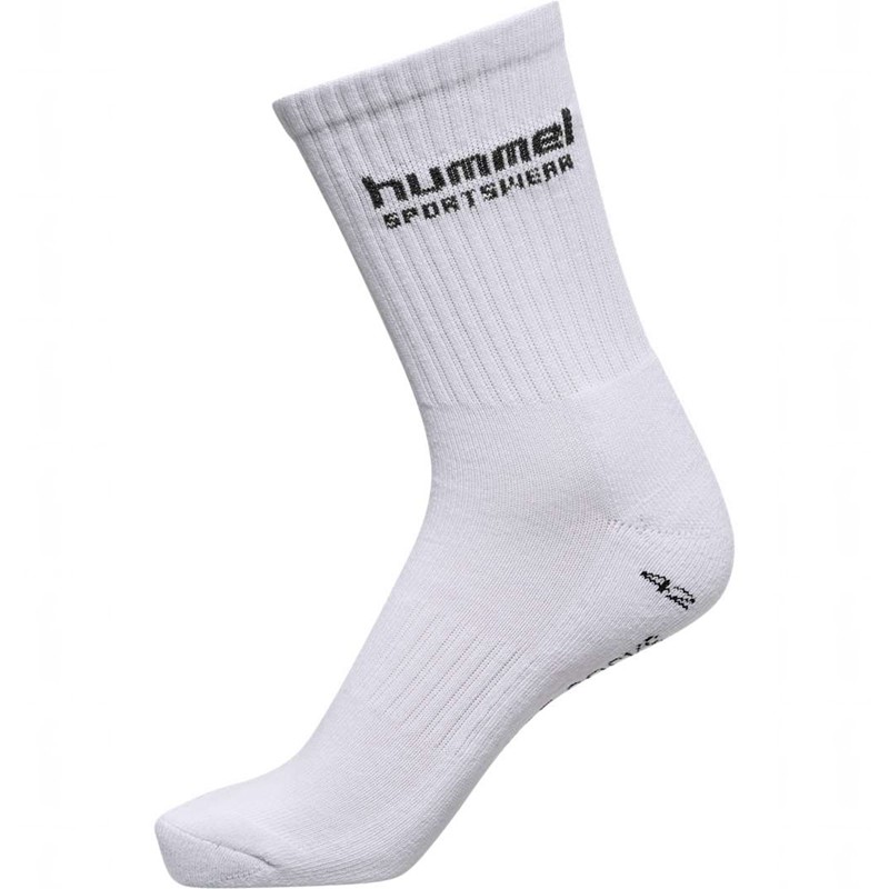 Hummel 3-pack Sportswear Socken Damen Weiß | 009427-224