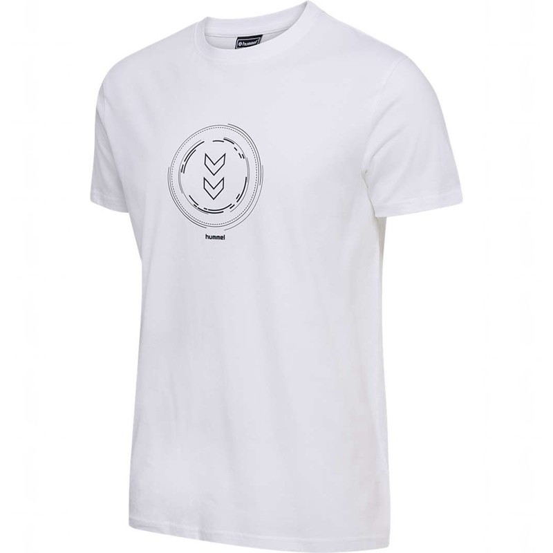 Hummel Active Circle Co S/S T-shirts Herren Weiß | 384768-891