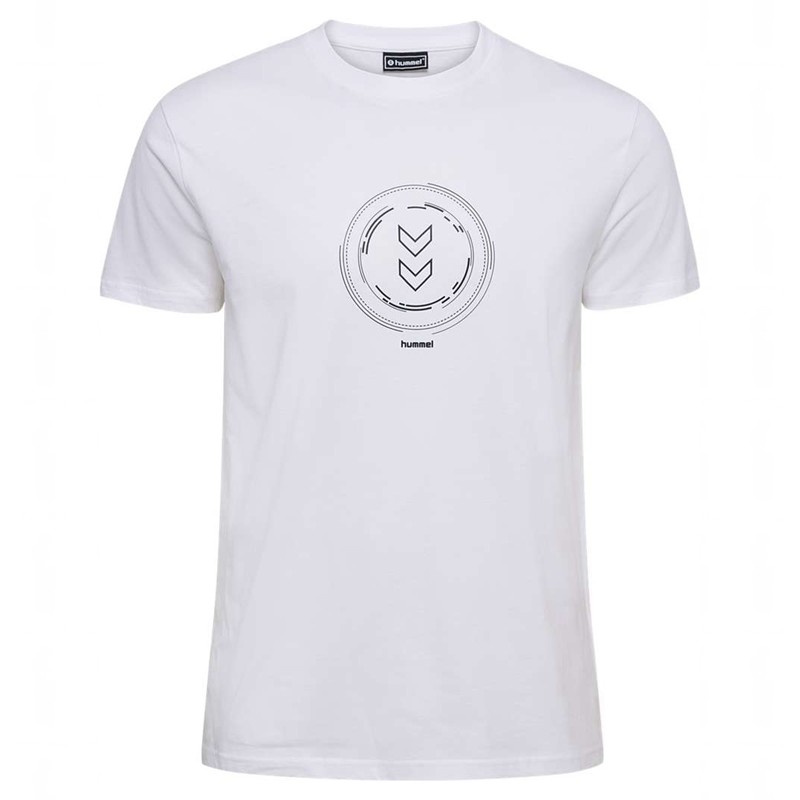 Hummel Active Circle Co S/S T-shirts Herren Weiß | 384768-891