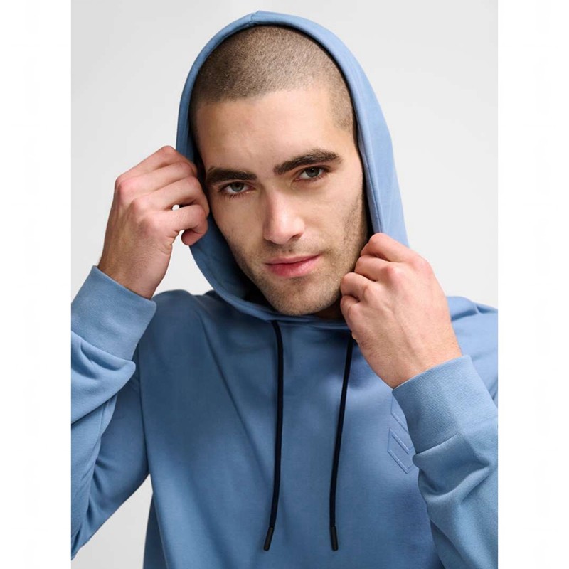 Hummel Active Co Hoodie Herren Blau | 693541-393