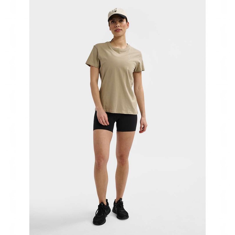 Hummel Active Co S/S T-shirts Damen Beige | 444027-079