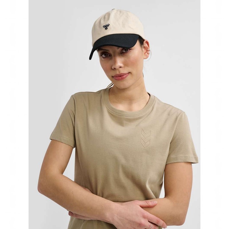 Hummel Active Co S/S T-shirts Damen Beige | 444027-079