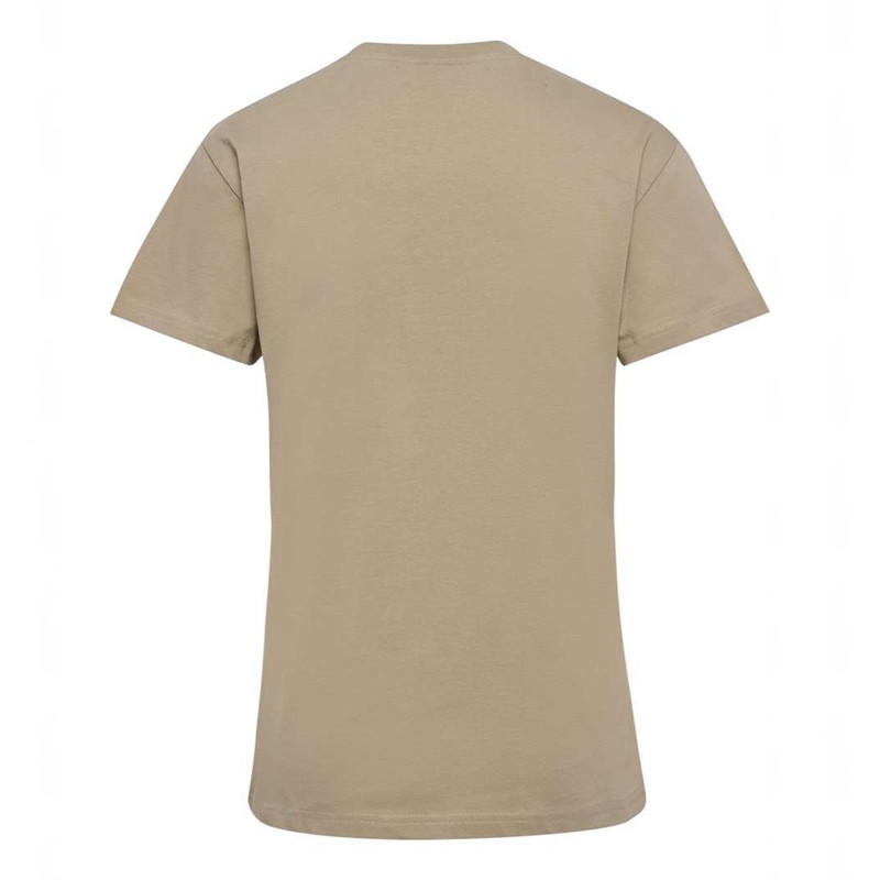 Hummel Active Co S/S T-shirts Damen Beige | 444027-079