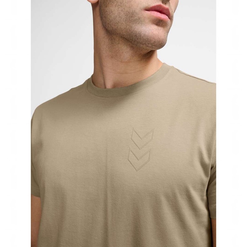 Hummel Active Co S/S T-shirts Herren Beige | 964882-431
