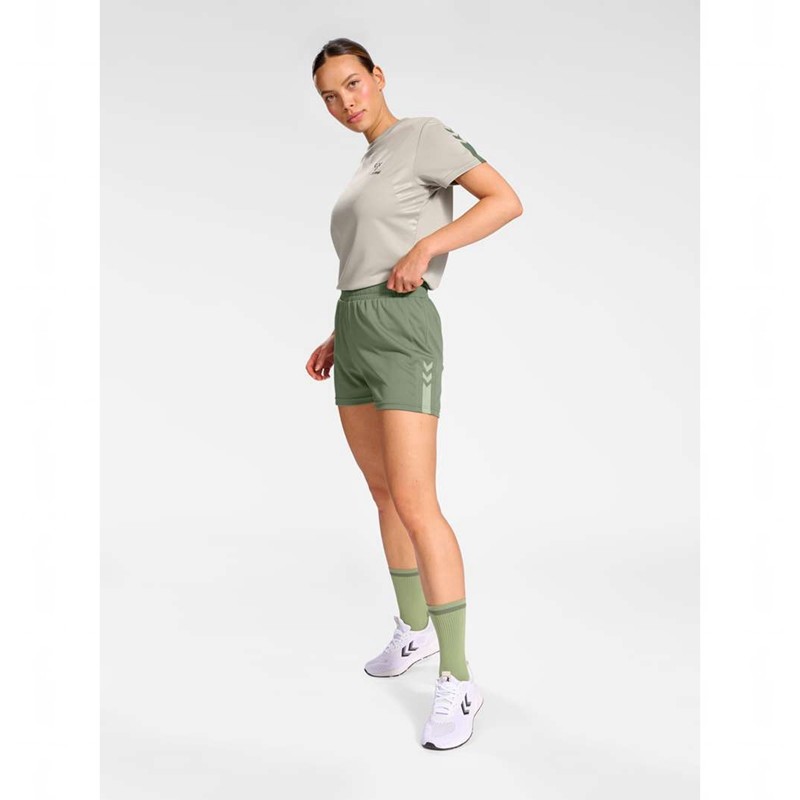 Hummel Active Pl Grundschicht Damen Grün | 274002-534