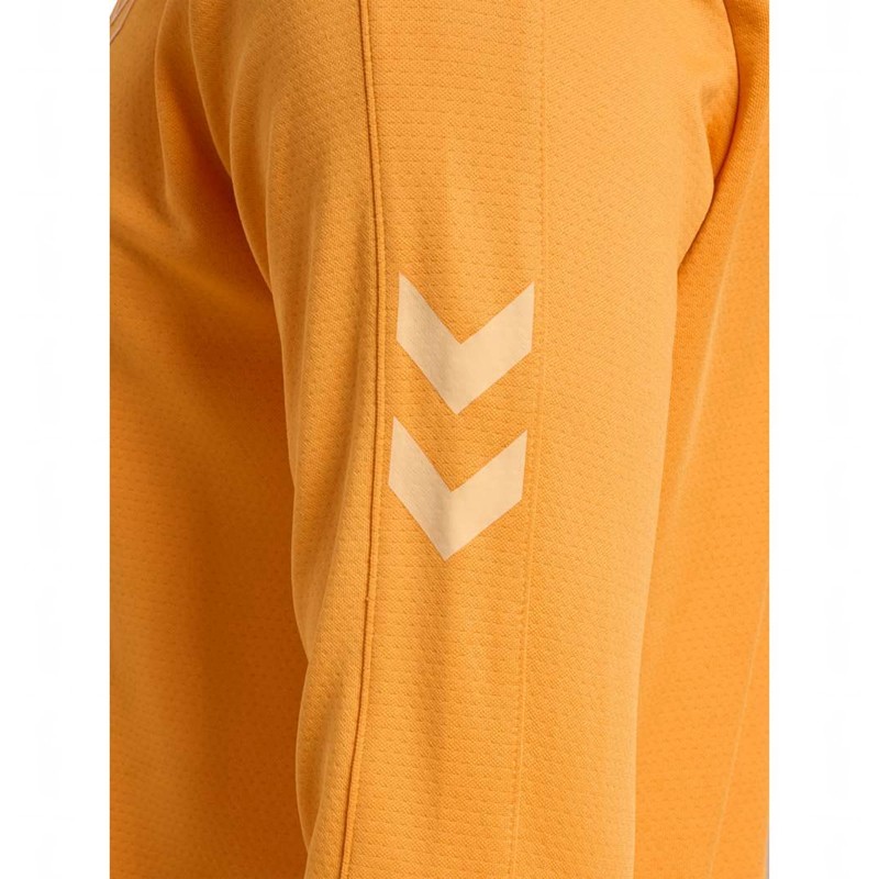 Hummel Active Pl Half Zip Sweatshirt Herren Orange | 961076-984