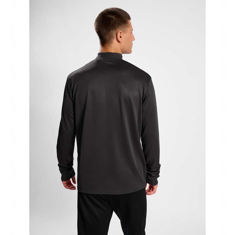 Hummel Active Pl Half Zip Sweatshirt Herren Schwarz | 521471-961
