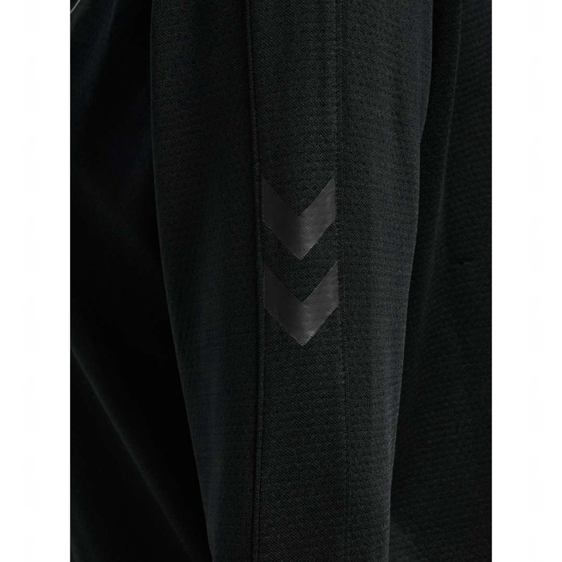 Hummel Active Pl Half Zip T-shirts Damen Schwarz | 266307-655