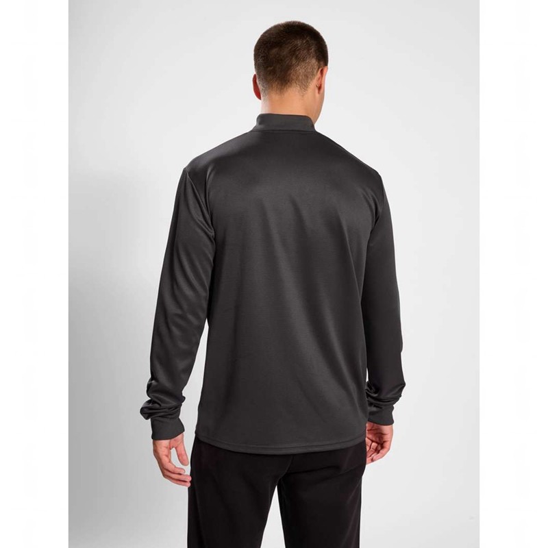 Hummel Active Pl Half Zip T-shirts Herren Schwarz | 404747-040