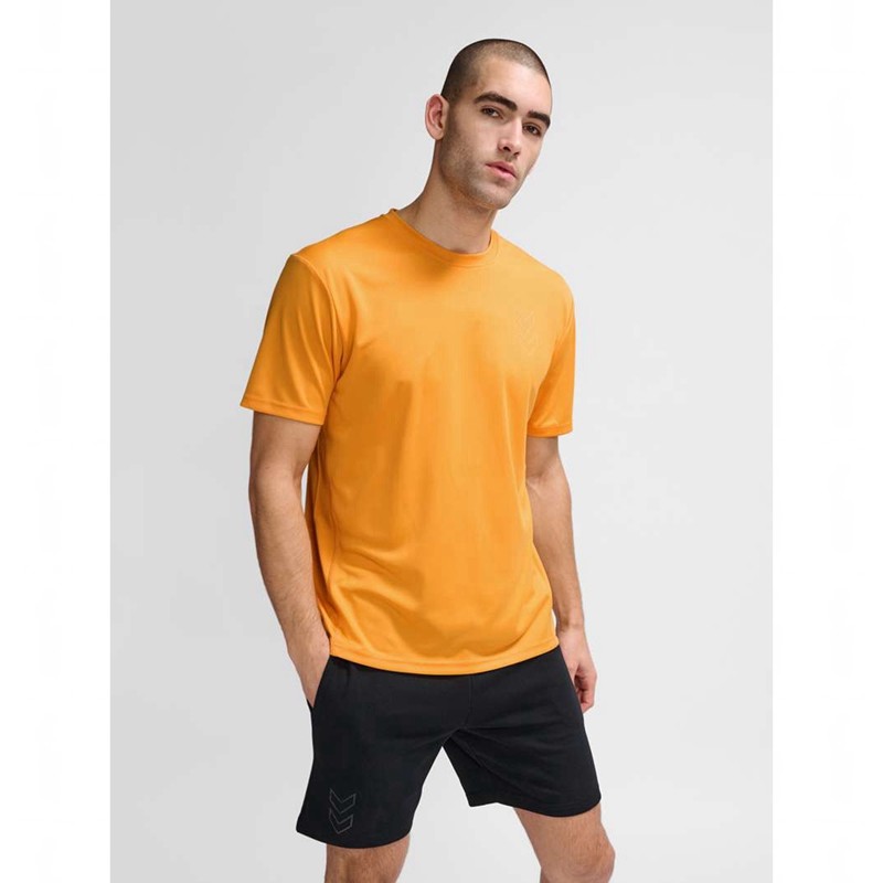Hummel Active Pl Jersey S/S Jogginghose Herren Orange | 461211-947