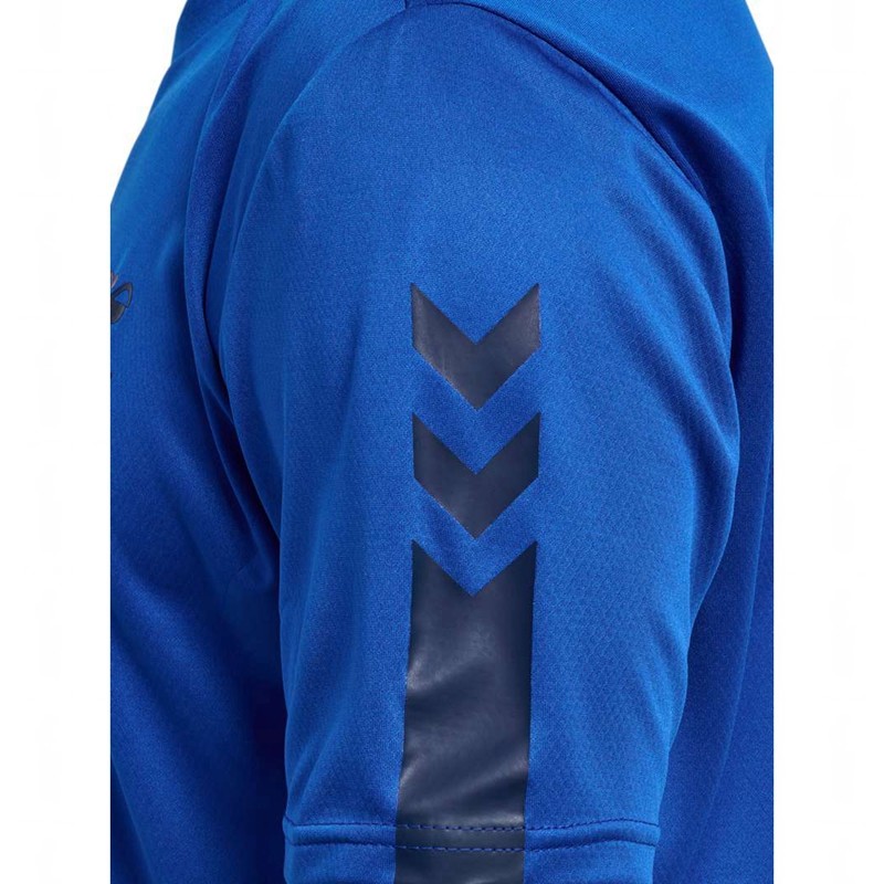 Hummel Active Pl Jersey S/S T-shirts Herren Blau | 816687-092