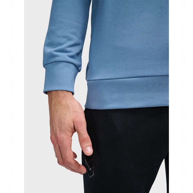 Hummel Active Sweatshirt Herren Blau | 323200-964