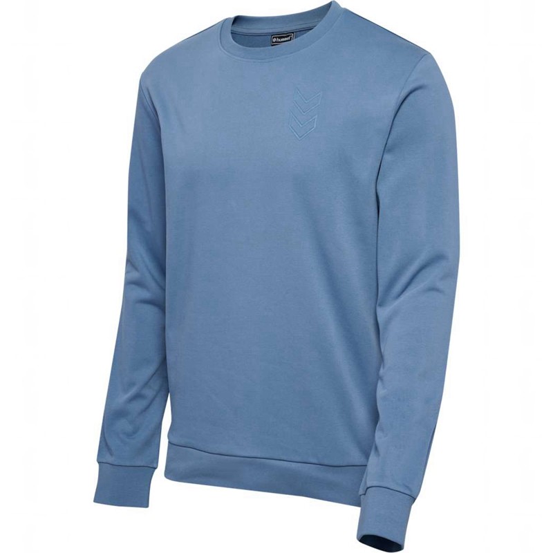 Hummel Active Sweatshirt Herren Blau | 323200-964