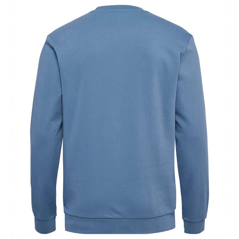 Hummel Active Sweatshirt Herren Blau | 323200-964