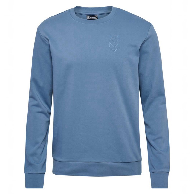 Hummel Active Sweatshirt Herren Blau | 323200-964