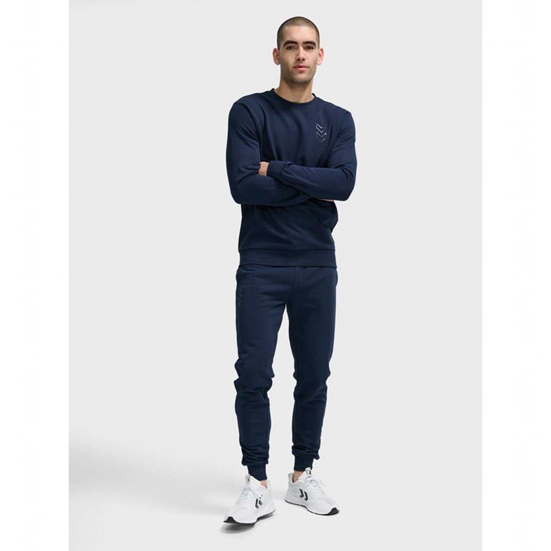 Hummel Active Sweatshirt Herren Navy | 622923-027
