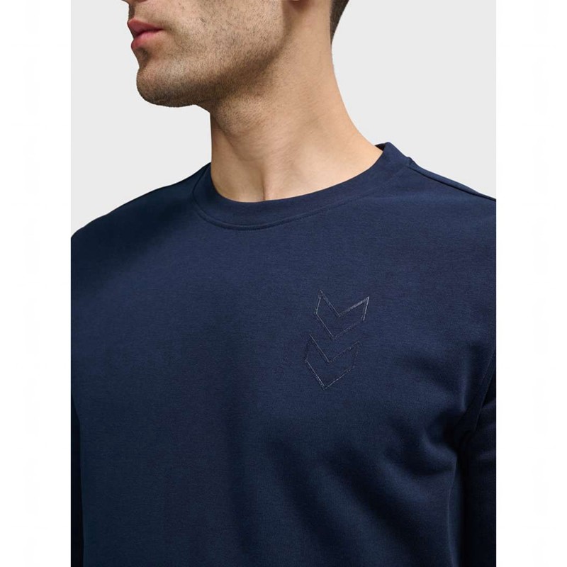 Hummel Active Sweatshirt Herren Navy | 622923-027