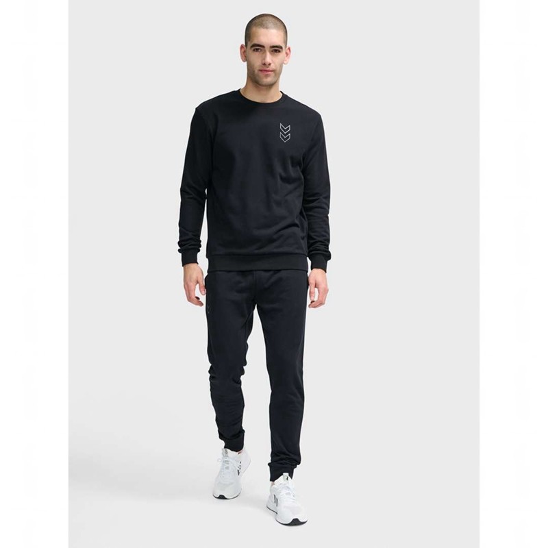 Hummel Active Sweatshirt Herren Schwarz | 425170-036