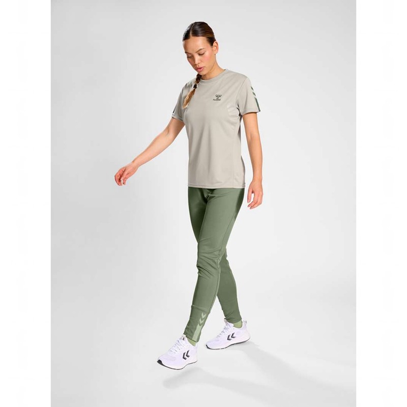 Hummel Active Training Hose Damen Grün | 375418-796
