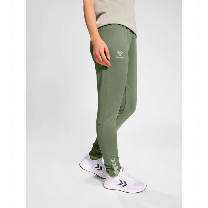Hummel Active Training Hose Damen Grün | 375418-796