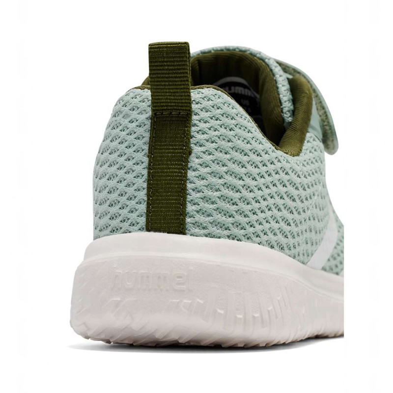 Hummel Actus Recycled Jr Sneakers Kinder Olivgrün | 176247-795