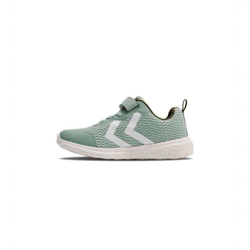 Hummel Actus Recycled Jr Sneakers Kinder Olivgrün | 176247-795