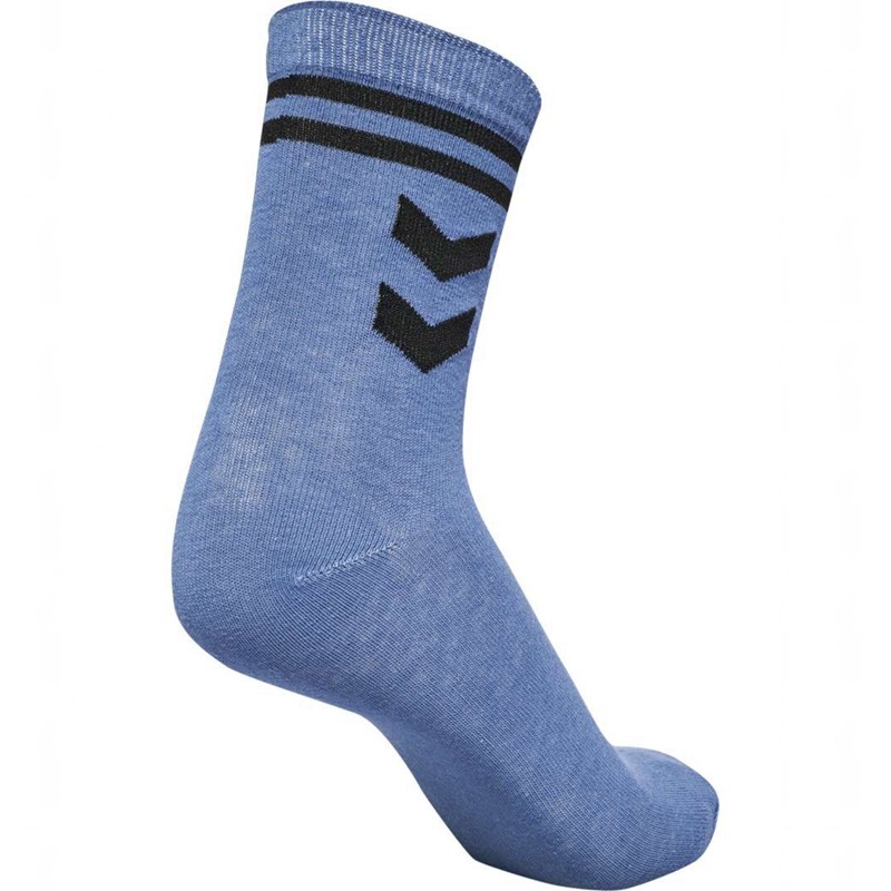 Hummel Alfie 3-pack Socken Kinder Blau | 731345-451