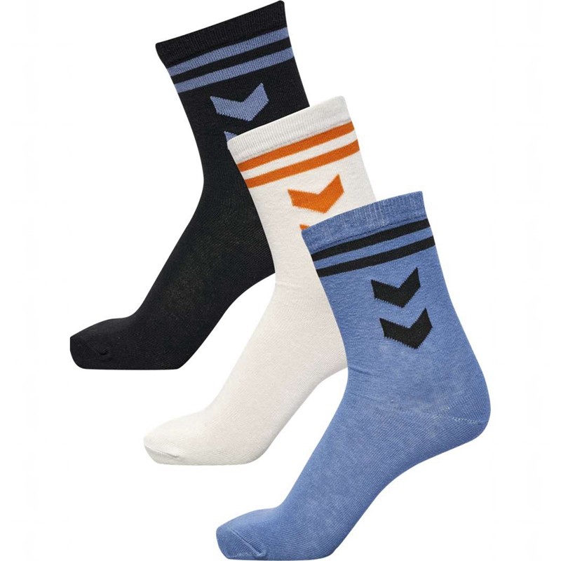 Hummel Alfie 3-pack Socken Kinder Blau | 731345-451