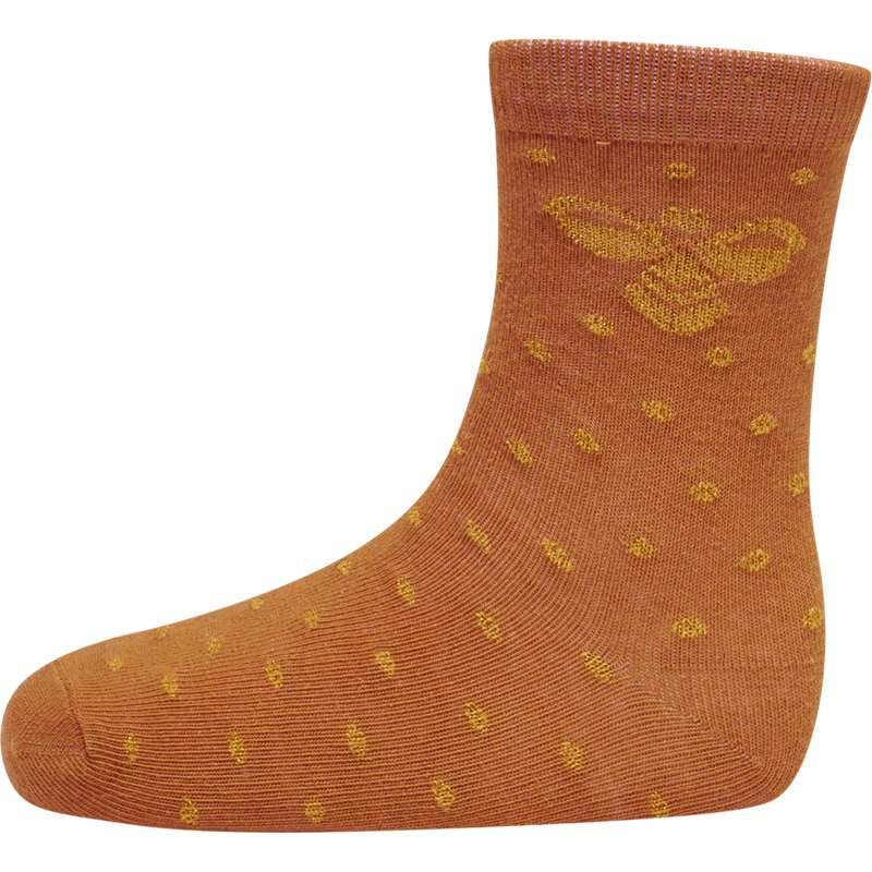 Hummel Alfie 3-pack Socken Kinder Braun | 276310-079