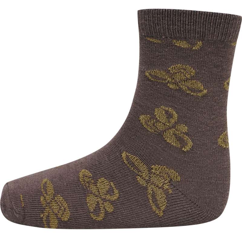 Hummel Alfie 3-pack Socken Kinder Braun | 276310-079