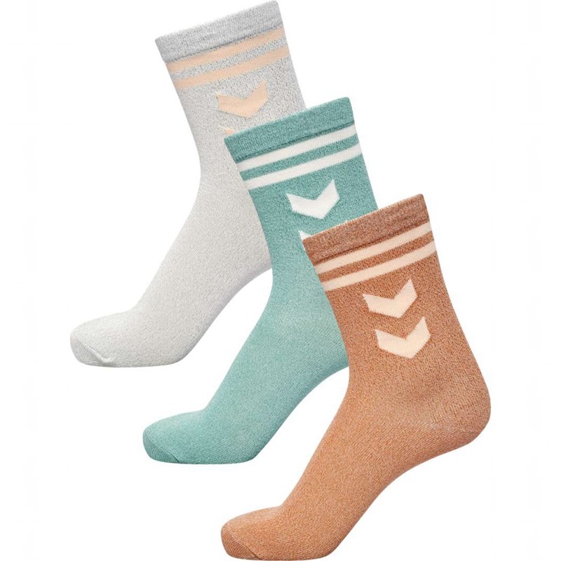 Hummel Alfie 3-pack Socken Kinder Koralle | 601191-374