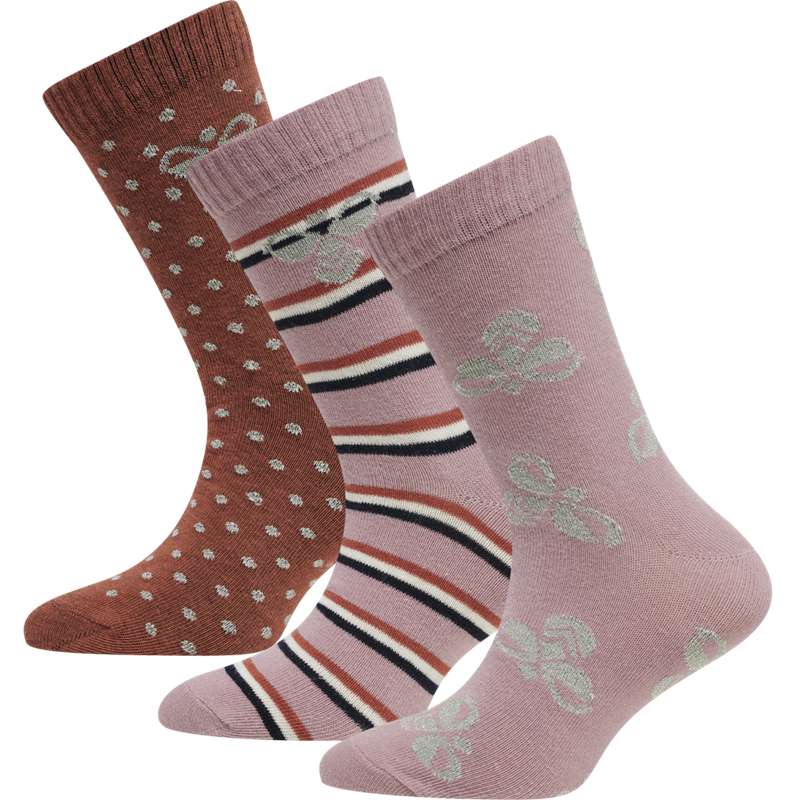Hummel Alfie 3-pack Socken Kinder Rot | 062270-069