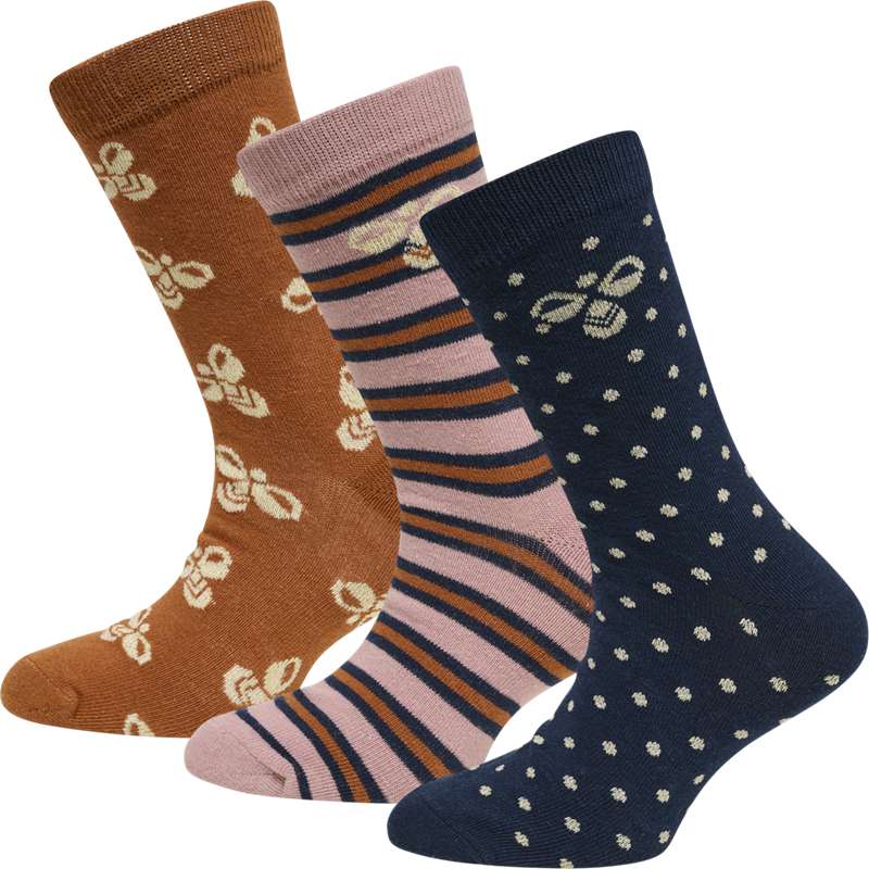Hummel Alfie 3-pack Socken Kinder Schwarz | 925203-192