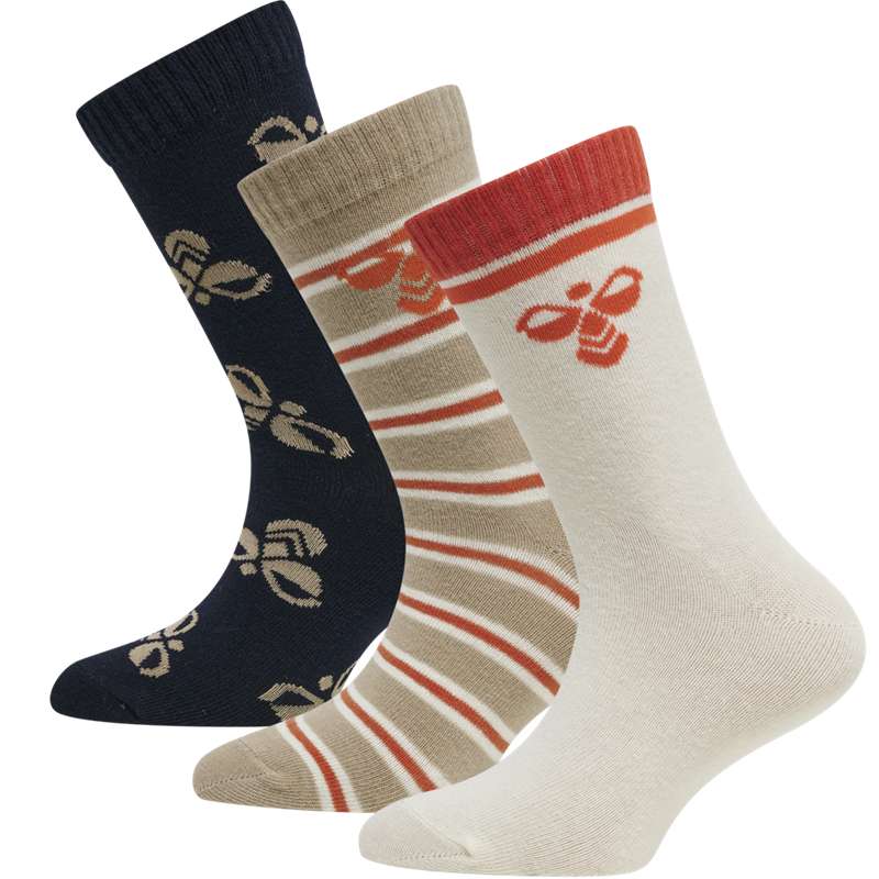 Hummel Alfie 3-pack Socken Kinder Schwarz | 103850-993