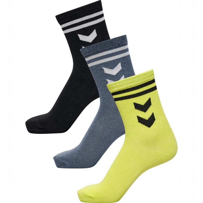 Hummel Alfie 3-pack Socken Kinder Schwarz | 901027-410