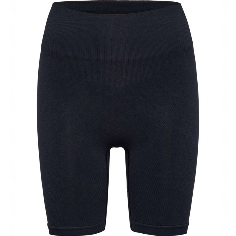 Hummel Alive Seamless High Waist Kurze Hose Damen Schwarz | 428896-958