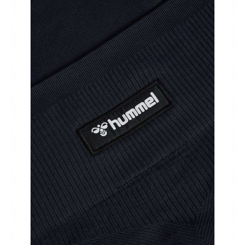 Hummel Alive Seamless High Waist Kurze Hose Damen Schwarz | 428896-958