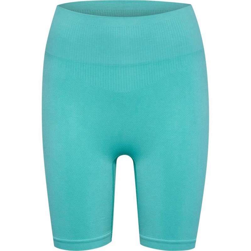 Hummel Alive Seamless High Waist Kurze Hose Damen Blau | 796917-868
