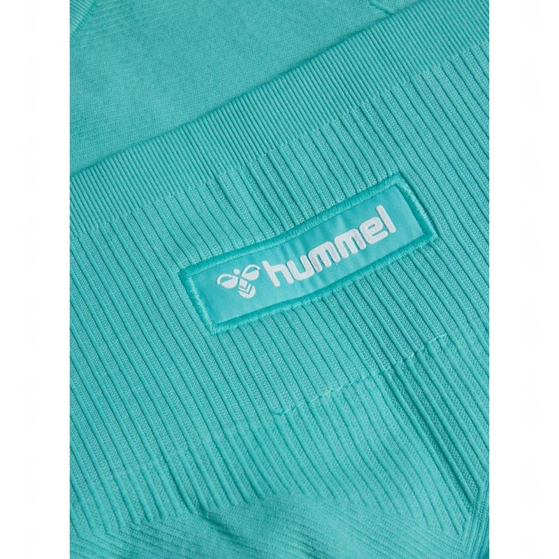 Hummel Alive Seamless High Waist Kurze Hose Damen Blau | 796917-868