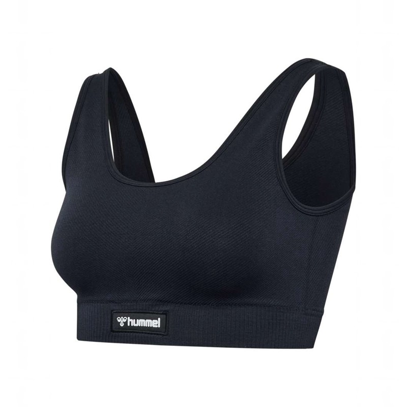 Hummel Alive Seamless Sport BH Damen Schwarz | 884063-971