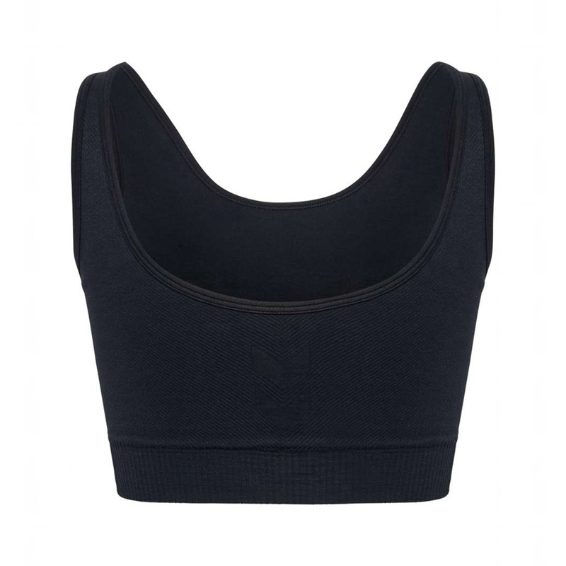 Hummel Alive Seamless Sport BH Damen Schwarz | 884063-971