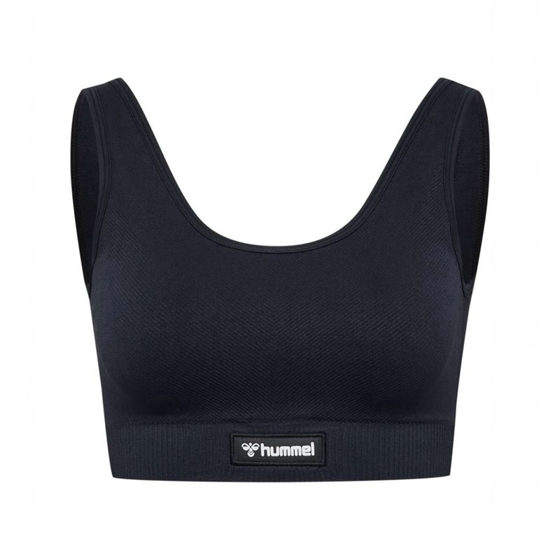 Hummel Alive Seamless Sport BH Damen Schwarz | 884063-971