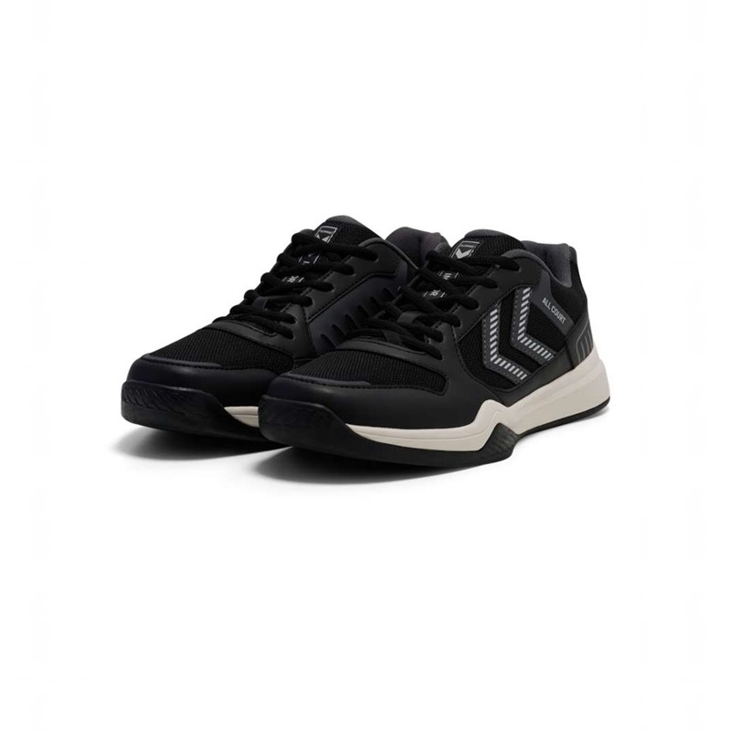 Hummel All Court Hallenschuhe Damen Schwarz | 773612-860