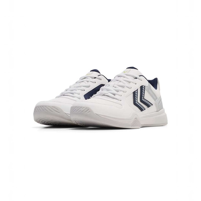 Hummel All Court Hallenschuhe Damen Weiß | 316057-967