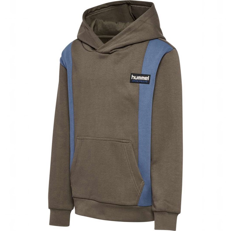 Hummel Allton Hoodie Kinder Braun | 730977-679