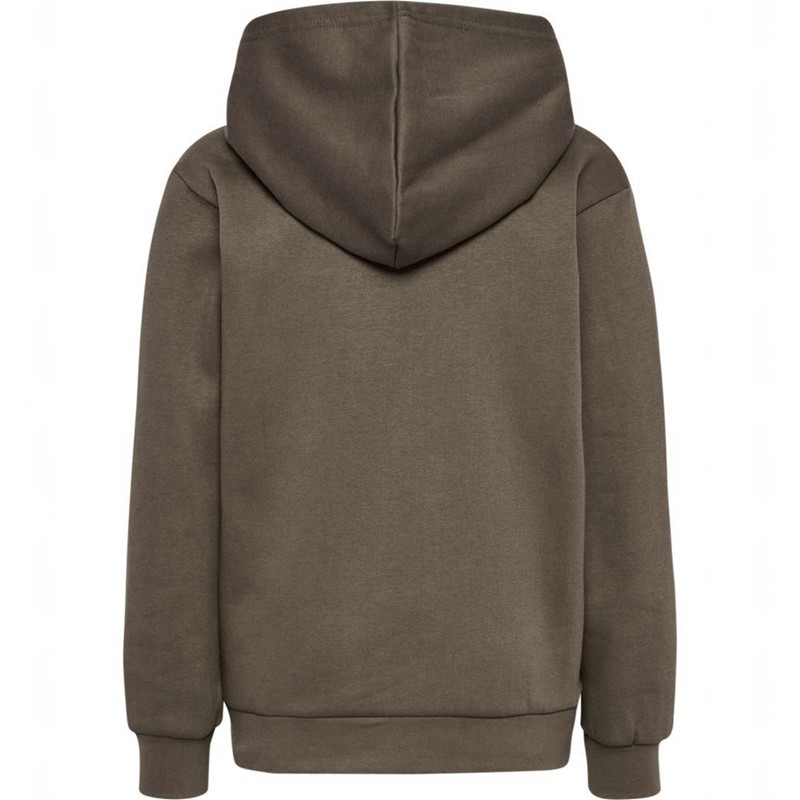 Hummel Allton Hoodie Kinder Braun | 730977-679