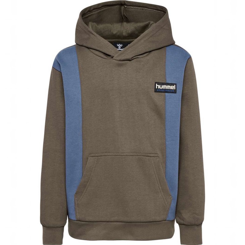 Hummel Allton Hoodie Kinder Braun | 730977-679