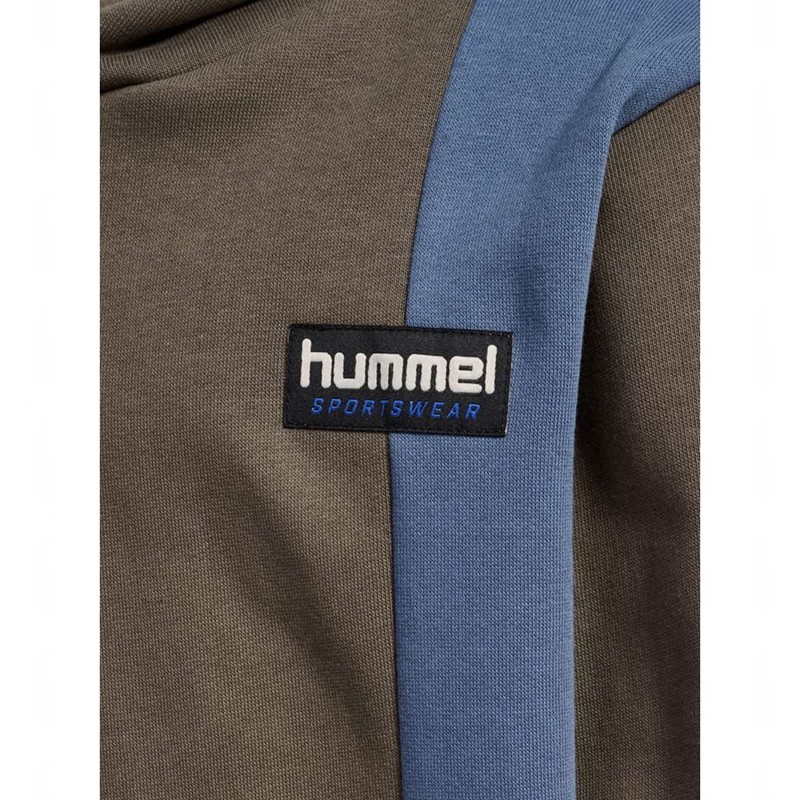 Hummel Allton Hoodie Kinder Braun | 730977-679