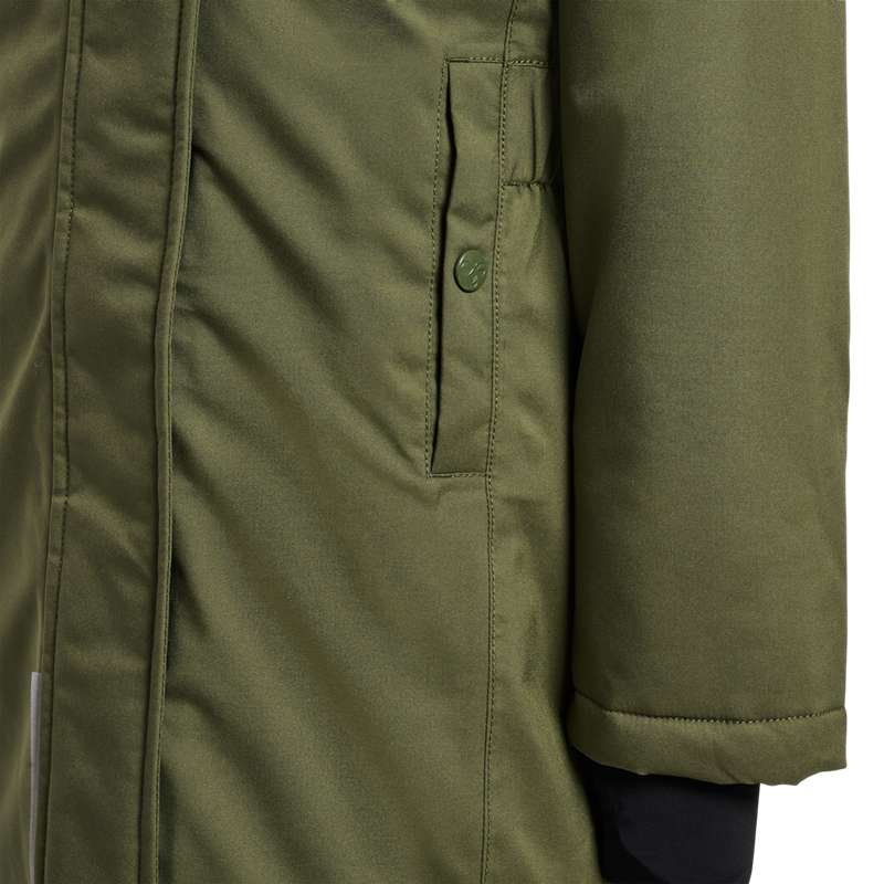 Hummel Alma Tex Mäntel Kinder Olivgrün | 372068-356